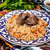 Узбекский плов